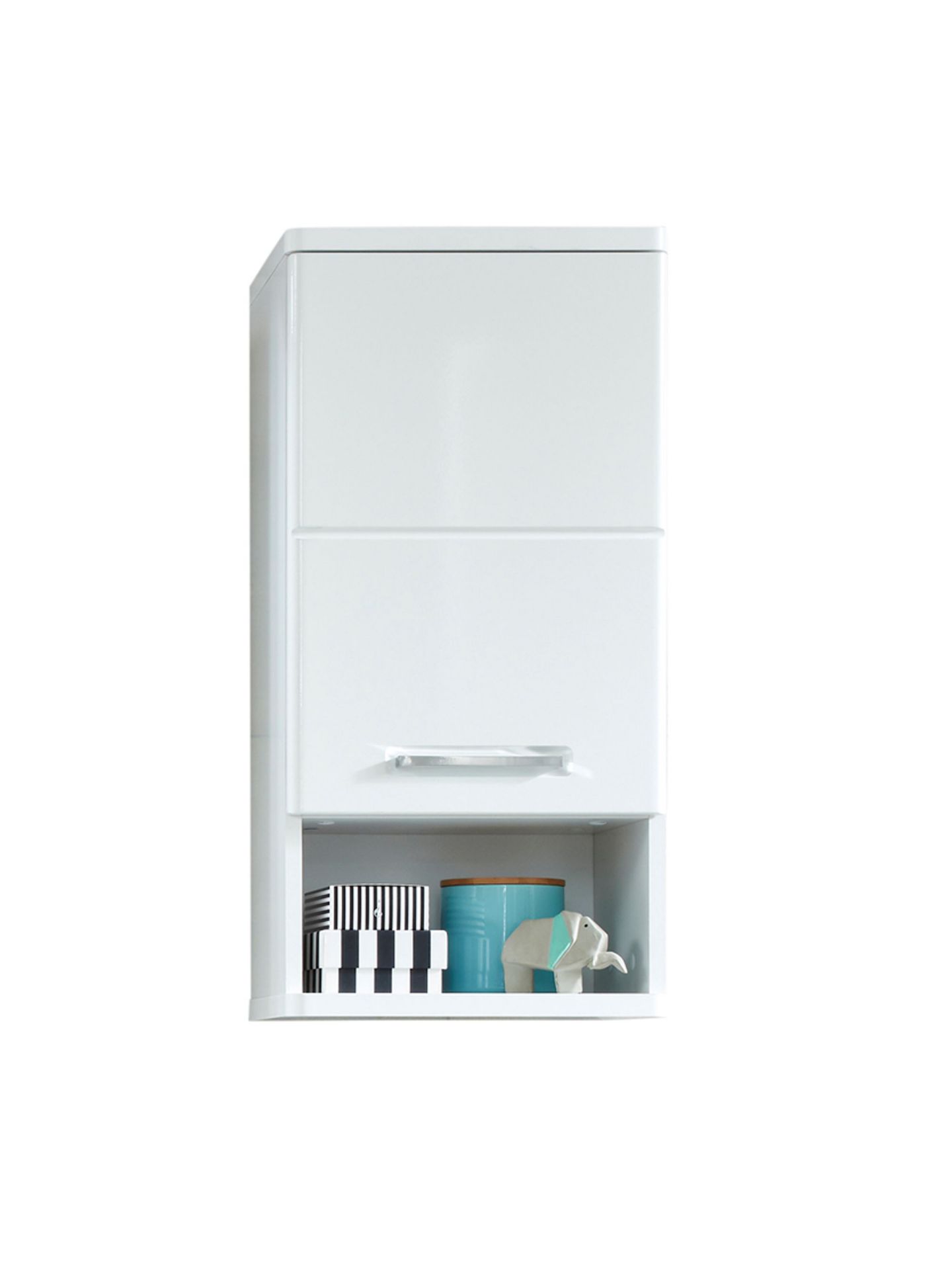Trendteam Smart Living Cassettiera Moderna Bianco | Mobile Contenitore Per Soggiorno E Camera Da Letto | Design Senza Tempo